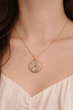 Load image into Gallery viewer, Wildflower Gold Pendant Necklace
